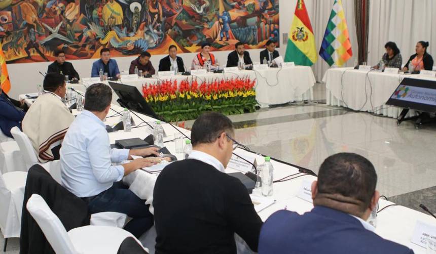 El Consejo Nacional de Autonomías se reúne este martes para evaluar el avance de la etapa post censal