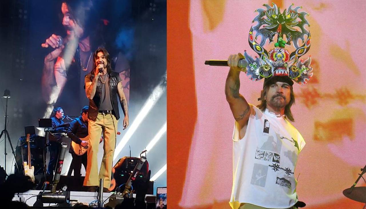 Juanes lució un gorro de La Diablada y emocionó al público paceño, ahora se prepara para su show en Santa Cruz Juanes lució un gorro de La Diablada y emocionó al público paceño, ahora se prepara para su show en Santa Cruz