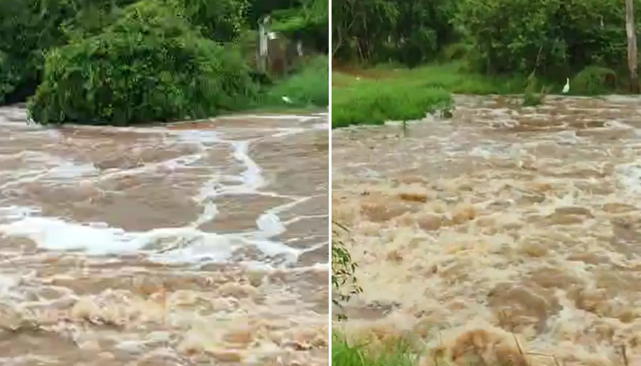 Lluvias en Santa Cruz: Se rompe el dique de contención en Puerto Paila y hay alarma entre vecinos Lluvias en Santa Cruz: Se rompe el dique de contención en Puerto Paila y hay alarma entre vecinos