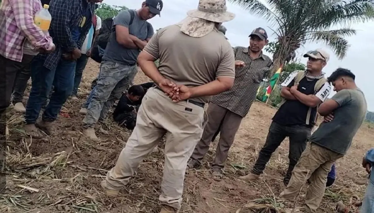 Santa Cruz: Avasalladores irrumpen por cuarta vez un predio privado en Guarayos Santa Cruz: Avasalladores irrumpen por cuarta vez un predio privado en Guarayos