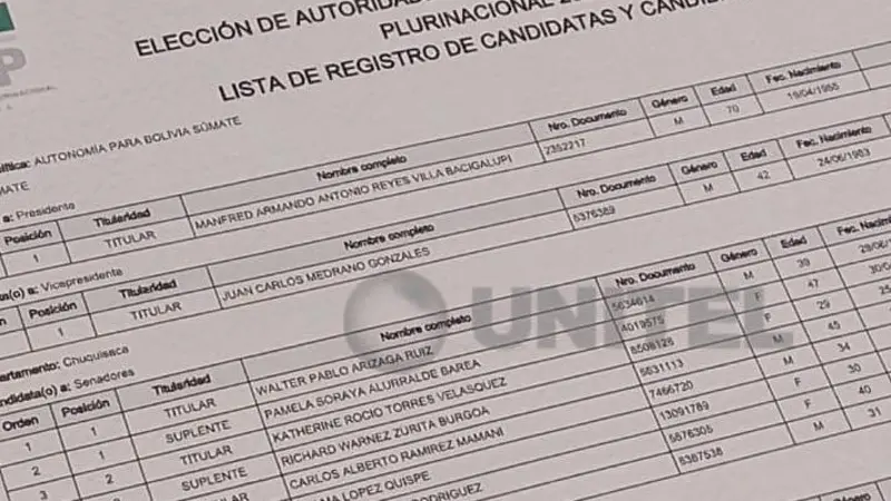 El documento presentado por los delegados de APB-Súmate. El documento presentado por los delegados de APB-Súmate.