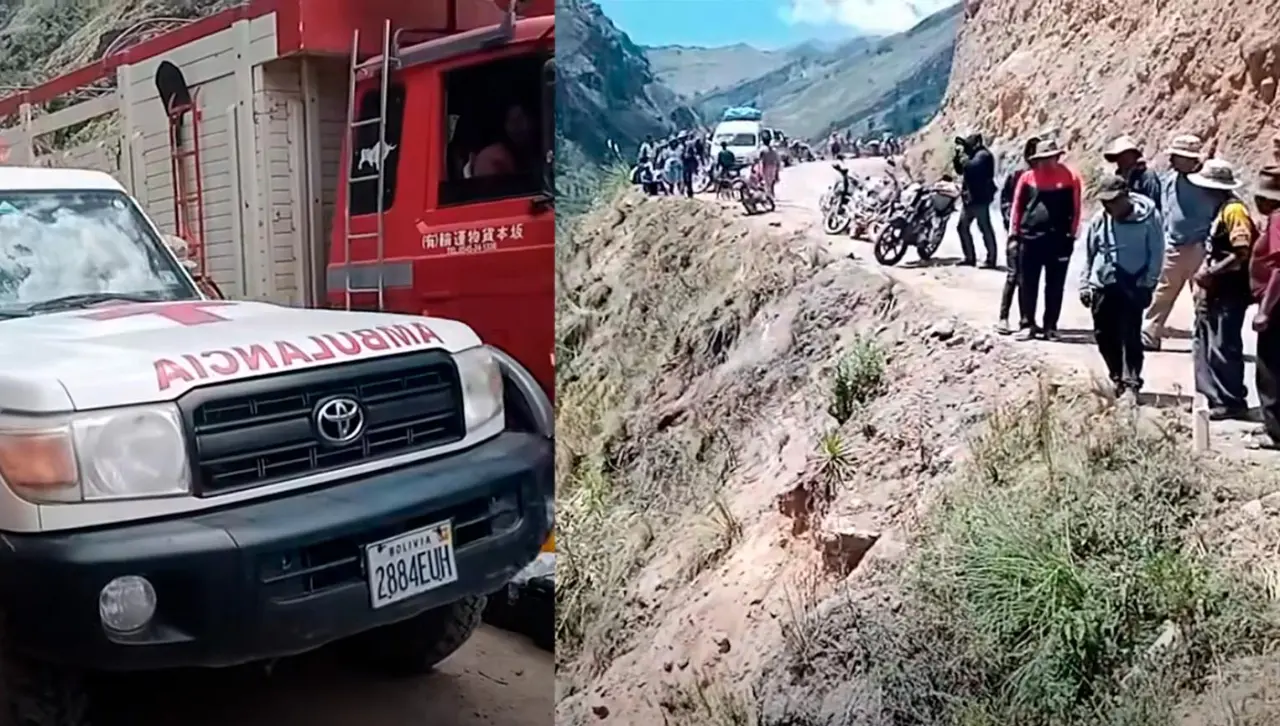 Tragedia en Cochabamba: al menos 15 fallecidos y 30 heridos deja la caída de un bus a un barranco Tragedia en Cochabamba: al menos 15 fallecidos y 30 heridos deja la caída de un bus a un barranco
