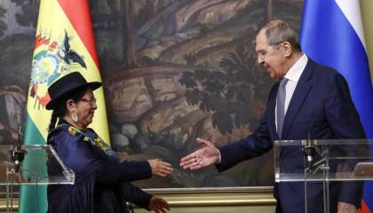 “Rusia apoya la aspiración de Bolivia” para ingreso en el grupo BRICS, dice ministro Lavrov tras reunión con canciller Sosa