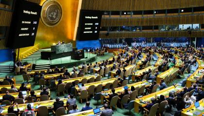 Palestina logra victoria simbólica para convertirse en estado miembro de la ONU