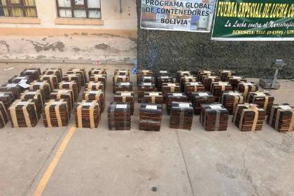 Inspeccionan inmuebles en Santa Cruz por caso de 8 toneladas de droga que salió de Oruro en enero