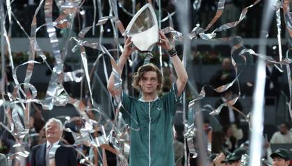 Andrey Rublev se corona campeón del Masters 1000 de Madrid