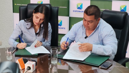 Banco Ganadero renueva su alianza con Exponorte para promover el desarrollo del Norte Integrado cruceño