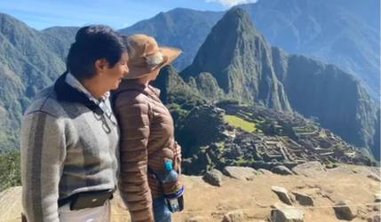 El detalle de la foto de una pareja en Machu Picchu que se convirtió en tema de conversación en TikTok 