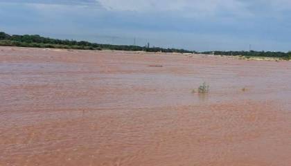 Emiten alerta naranja hidrológica ante posible desborde de ríos en cinco departamentos