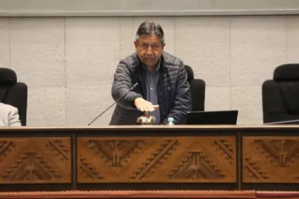 Choquehuanca convoca a la última sesión de la Asamblea Legislativa 2020-2025 para este viernes Choquehuanca convoca a la última sesión de la Asamblea Legislativa 2020-2025 para este viernes