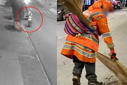 Video: Atropellan a una mujer que limpiaba las calles en Cochabamba; el conductor fugó dejándola con graves heridas  Video: Atropellan a una mujer que limpiaba las calles en Cochabamba; el conductor fugó dejándola con graves heridas