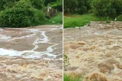 Lluvias en Santa Cruz: Se rompe el dique de contención en Puerto Paila y hay alarma entre vecinos Lluvias en Santa Cruz: Se rompe el dique de contención en Puerto Paila y hay alarma entre vecinos