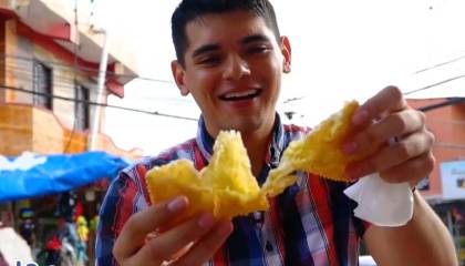 Nicolás Suárez mostró los desayunos más populares que consumen en Santa Cruz 