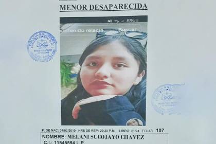 El Alto: Adolescente de 14 años está desaparecida; fue vista con un hombre que conoció por Instagram, dice su mamá