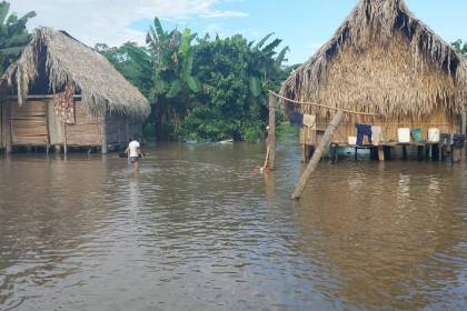96 comunidades y 2.720 familias afectadas por desborde del río Ichilo en Puerto Villarroel