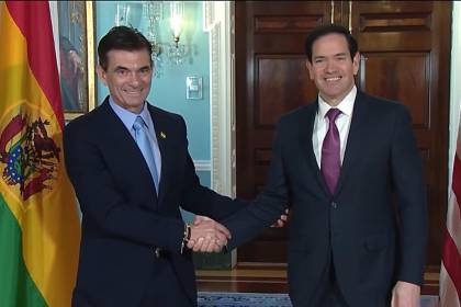 Rodrigo Paz se reúne con el secretario de Estado de EEUU, Marco Rubio, dentro de la agenda de acercamientos bilaterales Rodrigo Paz se reúne con el secretario de Estado de EEUU, Marco Rubio, dentro de la agenda de acercamientos bilaterales