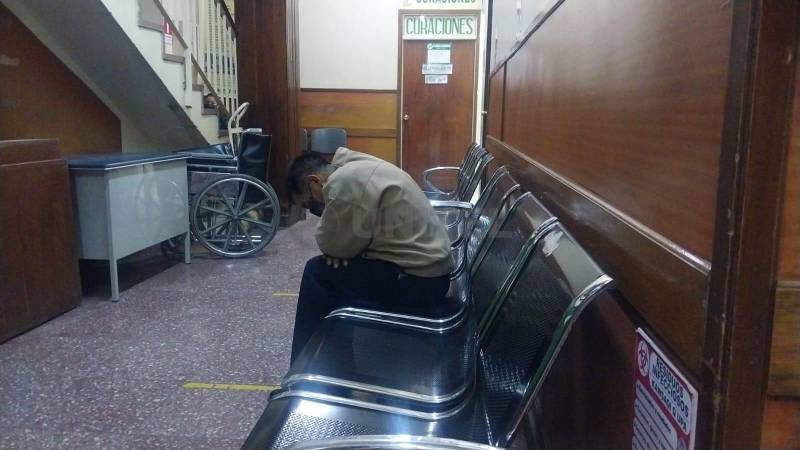 El paro también se acata en hospitales de la seguridad social El paro también se acata en hospitales de la seguridad social