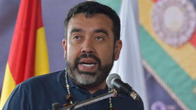 “Lamentablemente alguien ha ido a hacer ese fueguito”, dijo el ministro “Lamentablemente alguien ha ido a hacer ese fueguito”, dijo el ministro