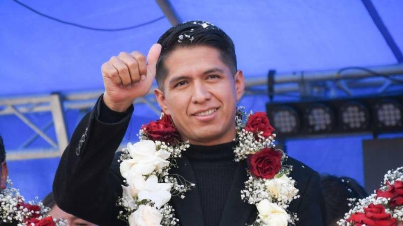 Andrónico Rodríguez en candidato de la denominada Alianza Popular Andrónico Rodríguez en candidato de la denominada Alianza Popular