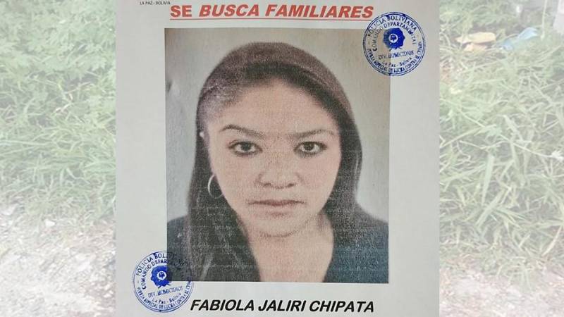 Buscan a los familiares de la víctima. Buscan a los familiares de la víctima.