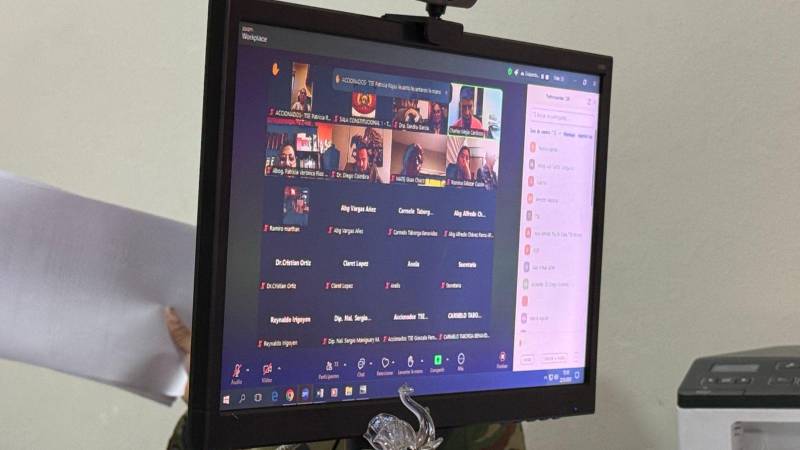 La audiencia no se llegó a instalar debido a la ausencia de los vocales La audiencia no se llegó a instalar debido a la ausencia de los vocales