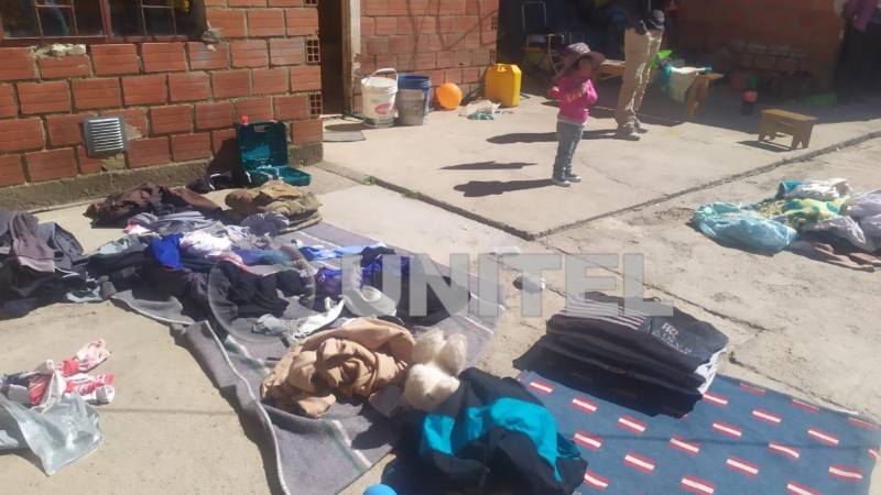 El robo se registró en la zona de El Alto. El robo se registró en la zona de El Alto.