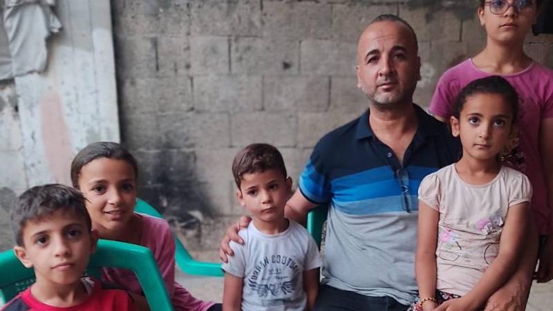 La familia del médico boliviano-palestino. La familia del médico boliviano-palestino.