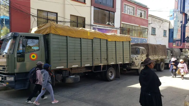 Las fuerzas de seguridad mantienen operativos en la zona Las fuerzas de seguridad mantienen operativos en la zona