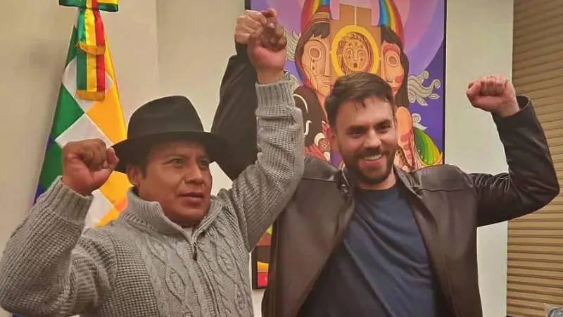 Milán Berna y Eduardo Del Castillo. Milán Berna y Eduardo Del Castillo.