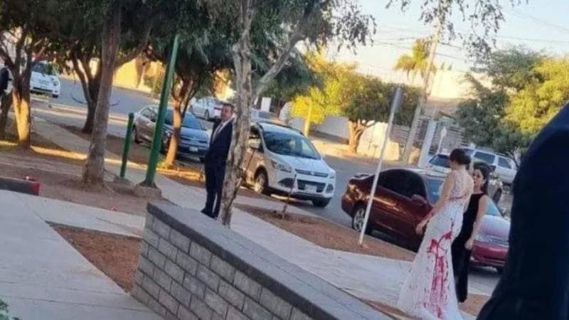 Una novia fue agredida el día de su boda Una novia fue agredida el día de su boda