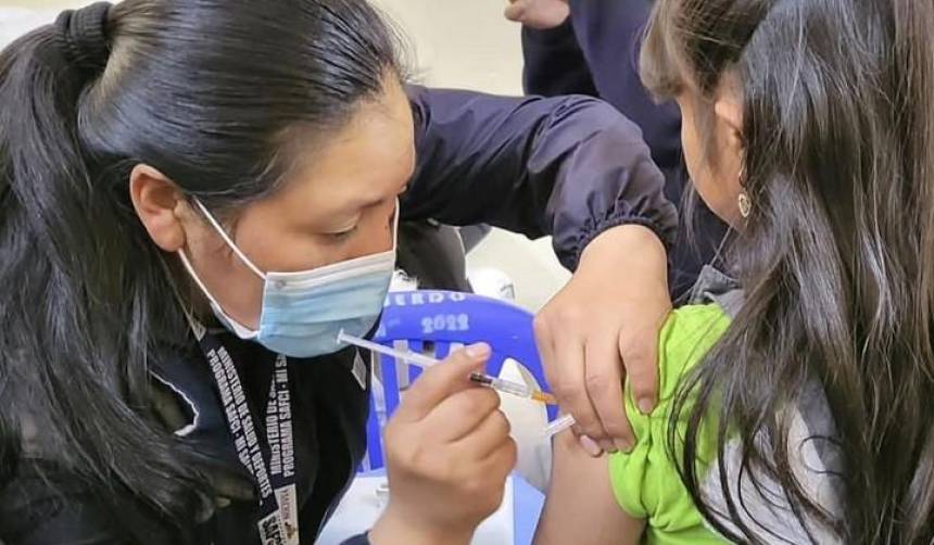 La vacunación contra la influenza llegará a niños hasta los 12 años desde el 1 de junio y se alistan brigadas escolares
