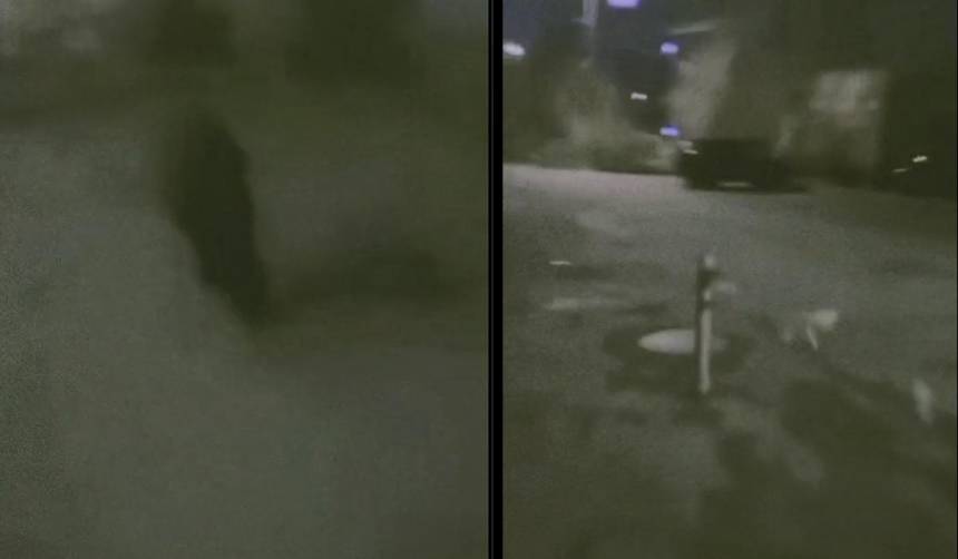 ¿Duende o fantasma? Un hombre filmó a una extraña criatura que lo atacó