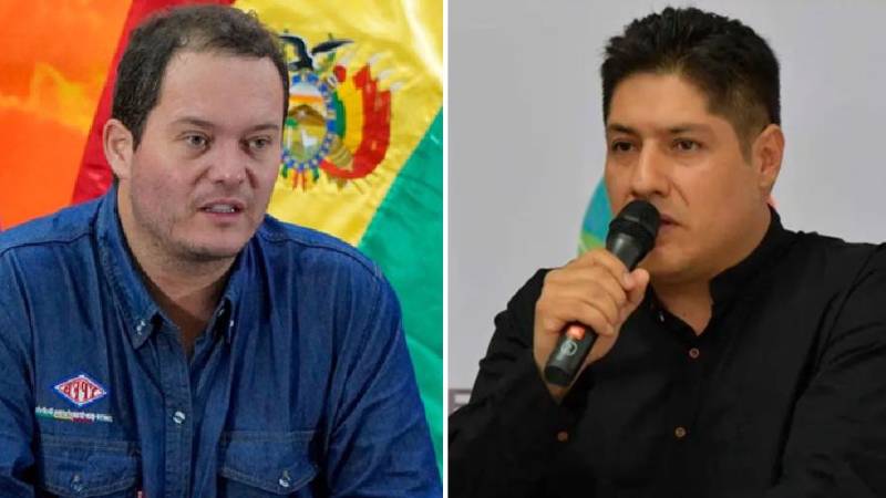Dorgathen (izq.) es presidente de YPFB y Lisperguer (der.) tomó parte del gabinete de ministros de Luis Arce Dorgathen (izq.) es presidente de YPFB y Lisperguer (der.) tomó parte del gabinete de ministros de Luis Arce