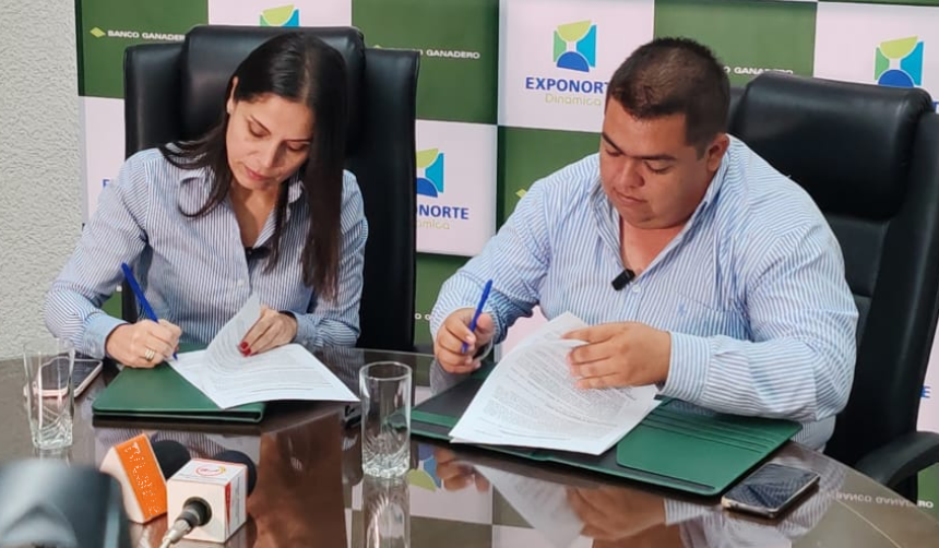 Banco Ganadero renueva su alianza con Exponorte y así promover el desarrollo del Norte Integrado cruceño