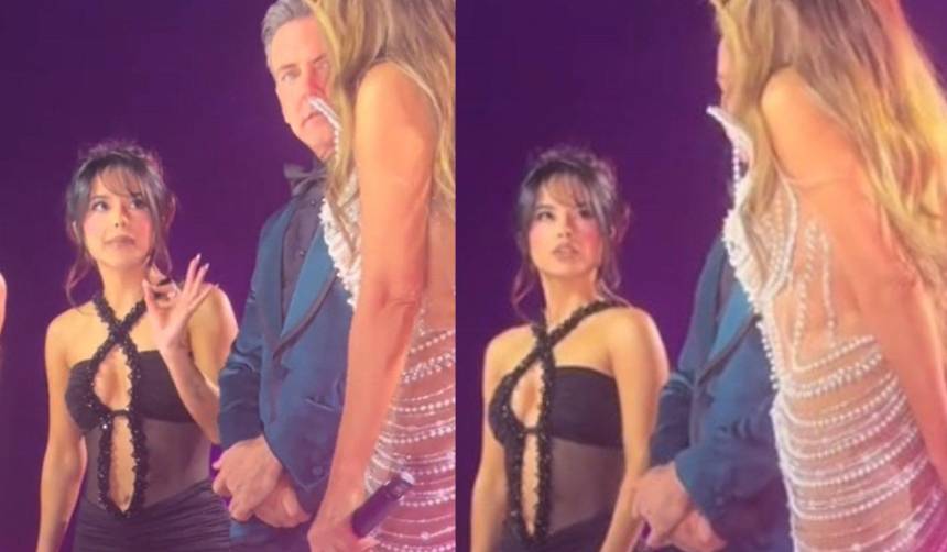 Thalía rompe el silencio sobre la “pelea” con Becky G y cuenta qué pasó en el escenario de los LMA