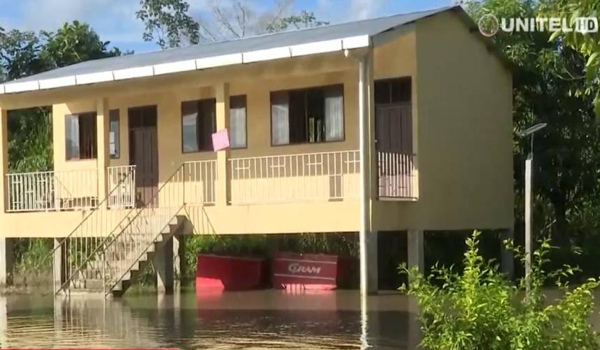 TCO Yuracaré: Seis escuelas están afectadas por desborde del río Ichilo 