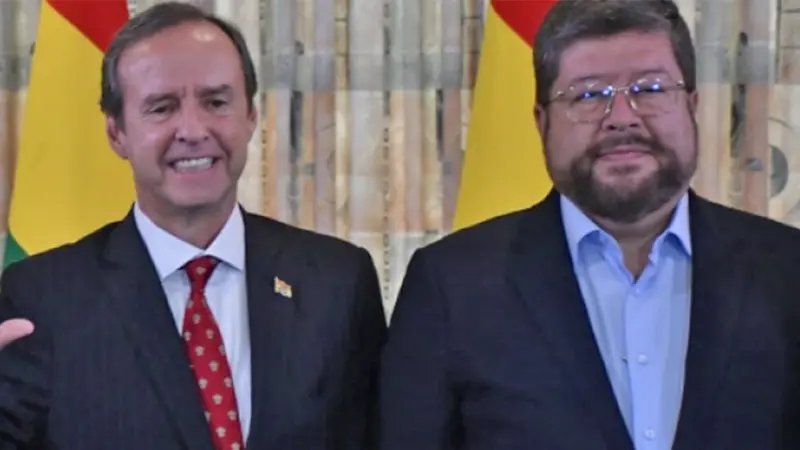 Tuto Quiroga y Doria Medina son candidatos presidenciales de oposición Tuto Quiroga y Doria Medina son candidatos presidenciales de oposición