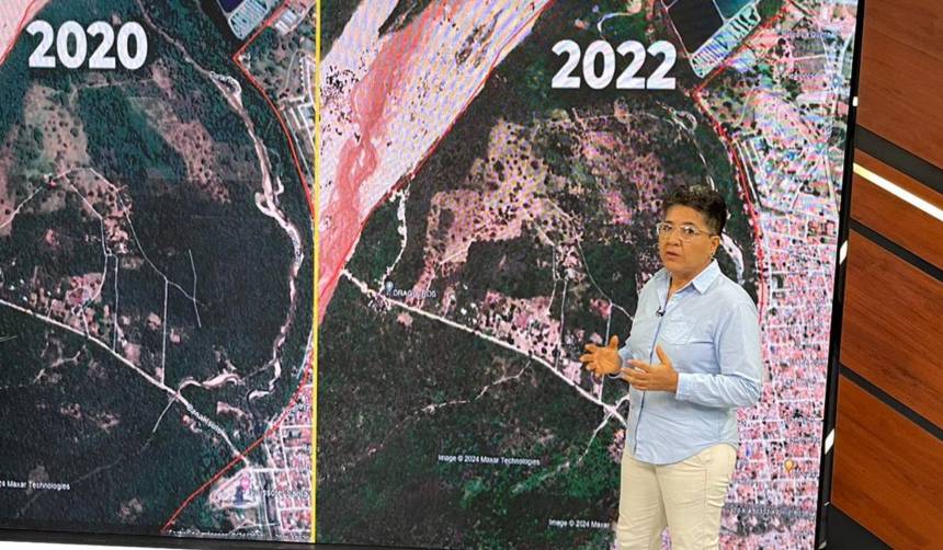 Ambientalista denuncia que entre 2019 y 2022 se deforestó el 30% del Cordón Ecológico debido a asentamientos ilegales