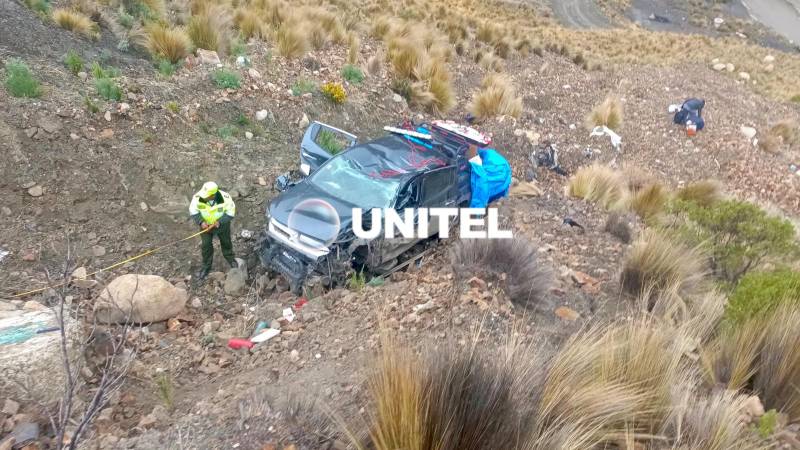 La Policía rescató a las personas heridas 