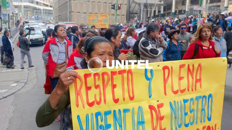 Marcha de los sectores sociales 