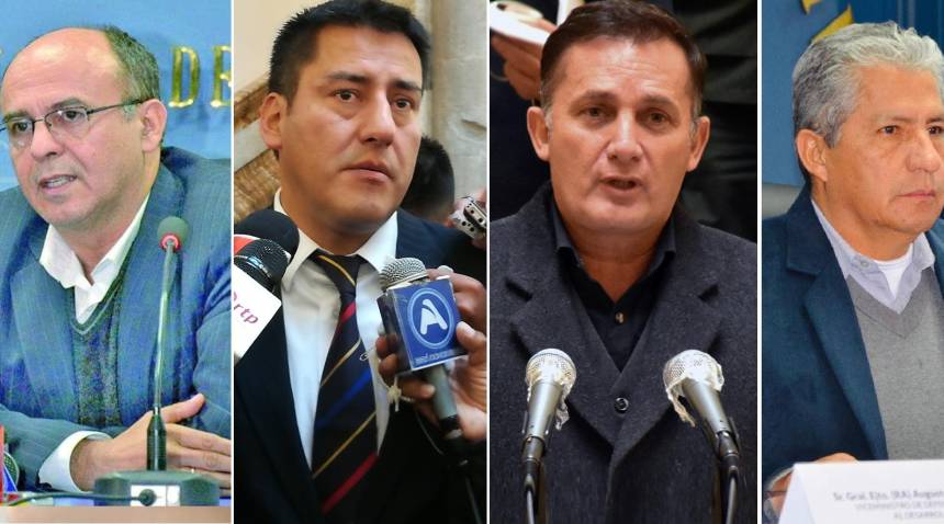 Tres exministros del MAS y uno de Añez son denunciados por daño económico de Bs 1.478 millones en compra de radares