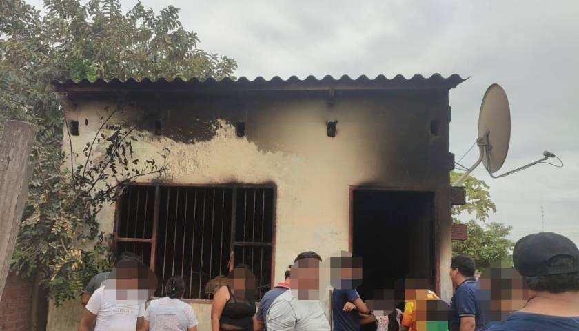 Un padre y sus dos hijos mueren quemados mientras dormían en su casa en San Julián 