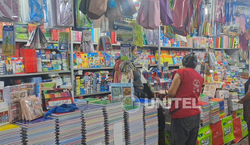 Útiles escolares bajan de precio hasta un 50% en comparación con el año pasado, según comerciantes