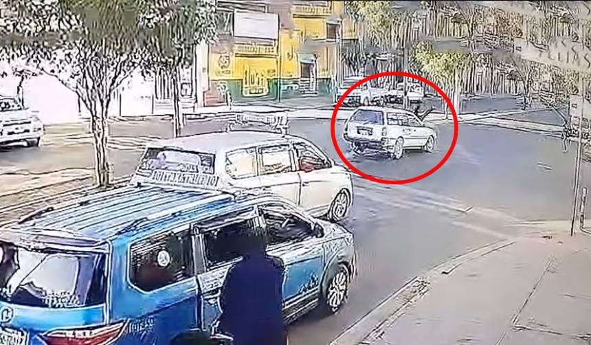Imágenes sensibles: Adolescente es atropellado cuando cruzaba la calle para ir a su colegio