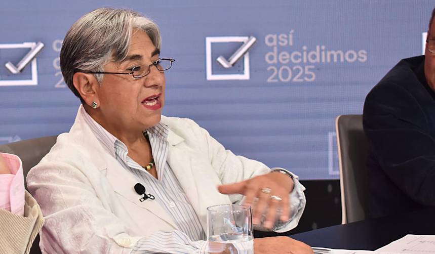 Amalia Pando dice que Rodrigo Paz “ya es una sorpresa”, pero no le alcanzará para ser segundo