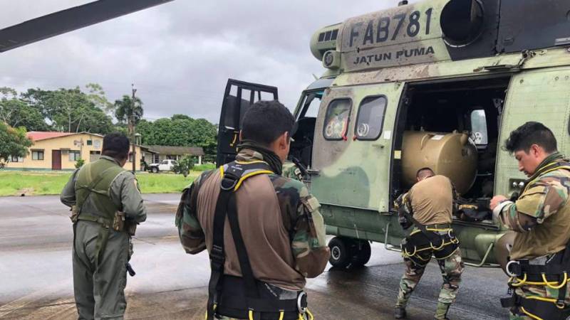 Ambos efectivos fueron trasladados 