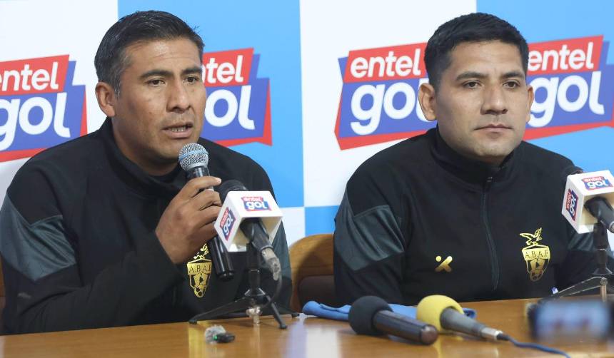 Arteaga y García: Los primeros árbitros en cumplir la nueva medida de la FBF