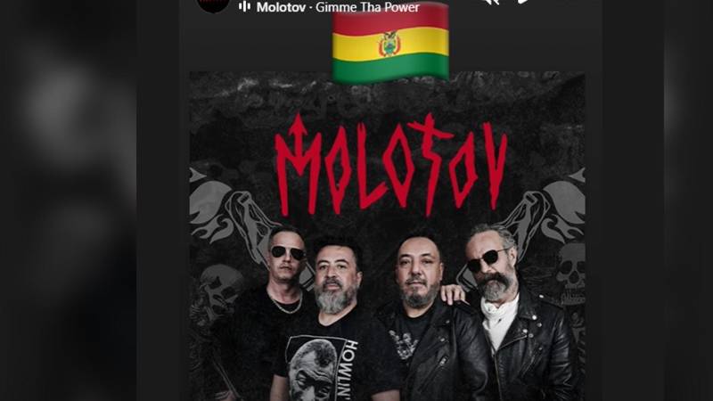 La legendaria Molotov oficializó su llegada al país