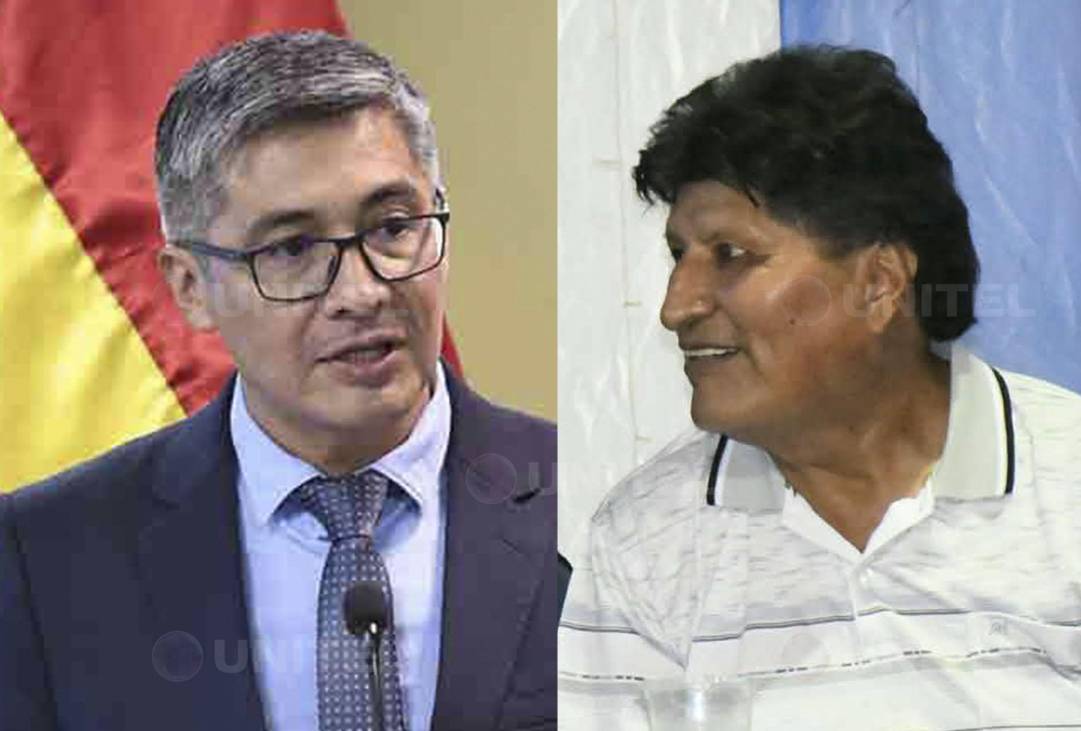 Tenso cruce entre Evo y el ministro Espinoza por las tarjetas de crédito y débito