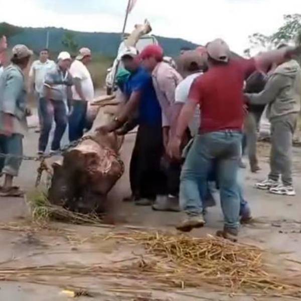 Bloqueo en la ruta Santa Cruz – Beni se amplía con un piquete instalado en Guarayos